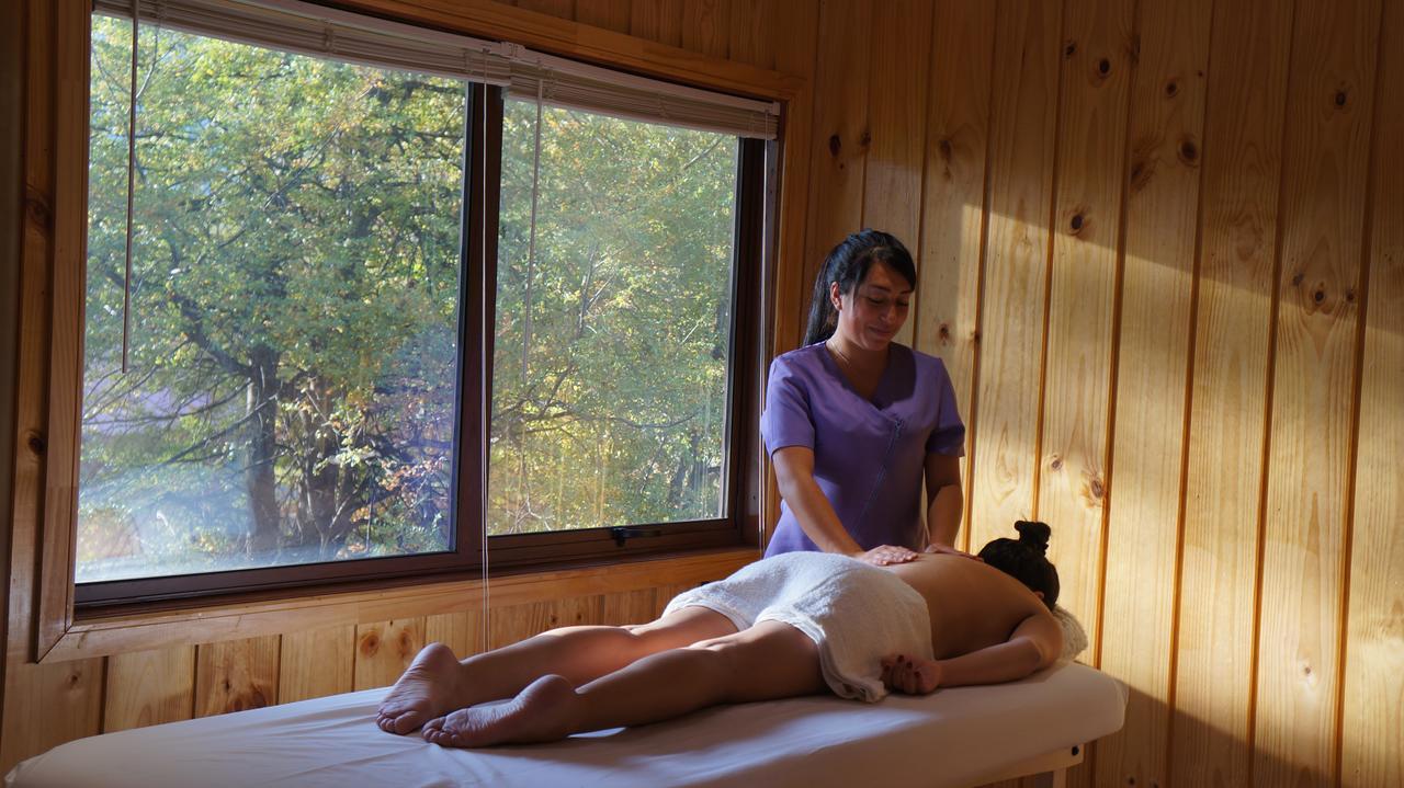 Cabanas Blanche Neige Wellness & Spa Las Trancas Exterior photo