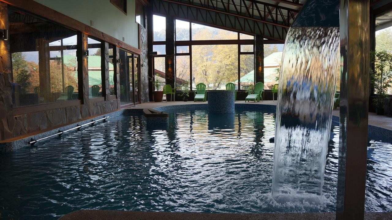Cabanas Blanche Neige Wellness & Spa Las Trancas Exterior photo